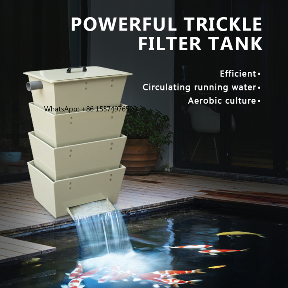 Aquarium Fish Koi - 2026- 2640 Gal/jam Filter Air Terjun