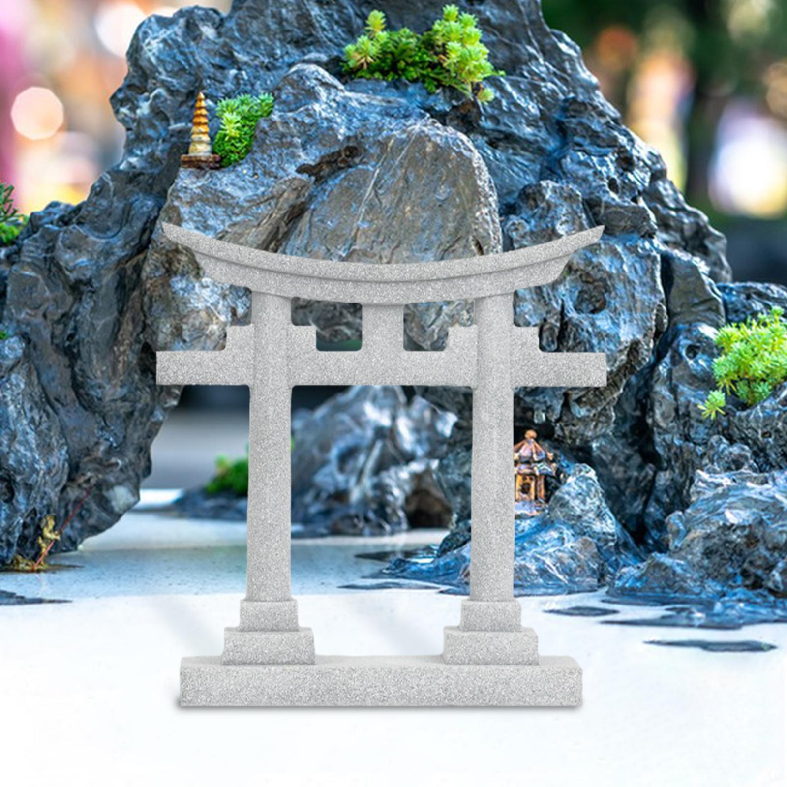 Aquarium Fish Japanese - Figurin Akuarium, Gerbang Torii Jepang, Tempat