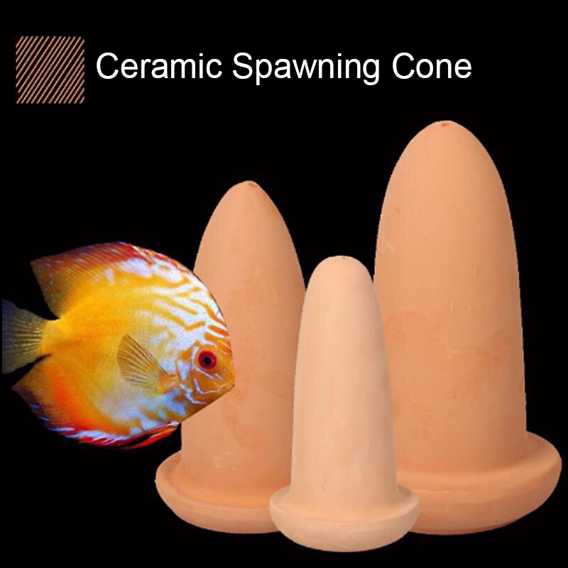 Aquarium Fish Hide - Keramik Pemijahan Jenis Cone untuk Cartilaginous