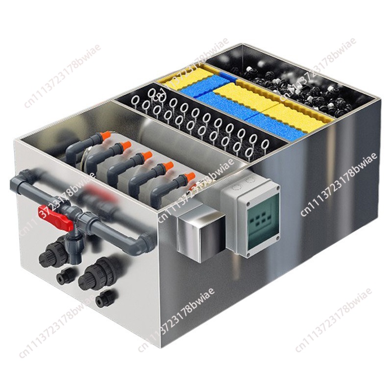 Mesin mikrofiltrasi drum filte - Aquarium Fish Koi ulasan dan harga