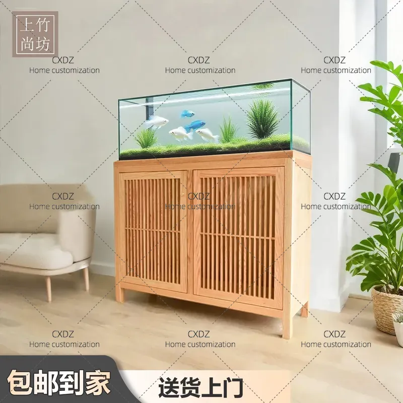 Rak Akuarium Kayu Solid Red Oa - Aquarium Fish Japanese ulasan dan harga