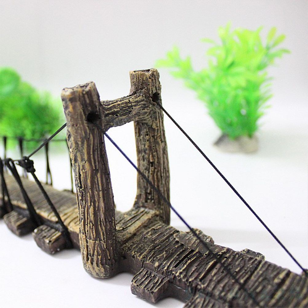 Hiasan Akuarium Berbentuk Jemb - Aquarium Fish Bridge ulasan dan harga