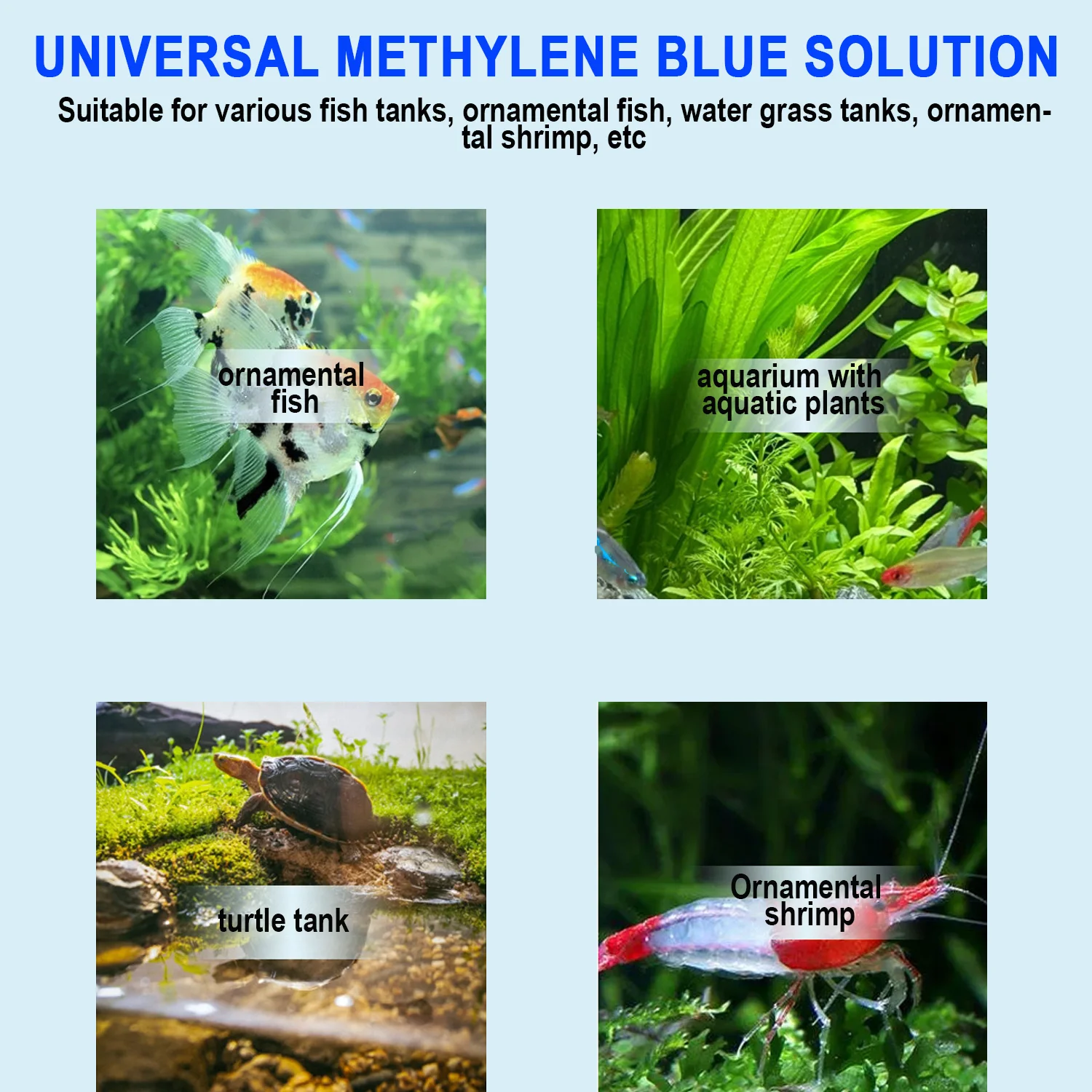 Methylene Blue Perawatan Ikan  - Aquarium Fish Medicine ulasan dan harga