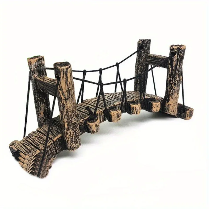 1 Buah Dekorasi Ornamen Akuari - Aquarium Fish Bridge ulasan dan harga