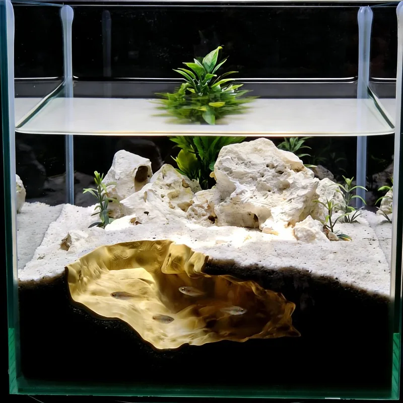 Tempat Persembunyian Hewan Pel - Aquarium Fish Hide ulasan dan harga