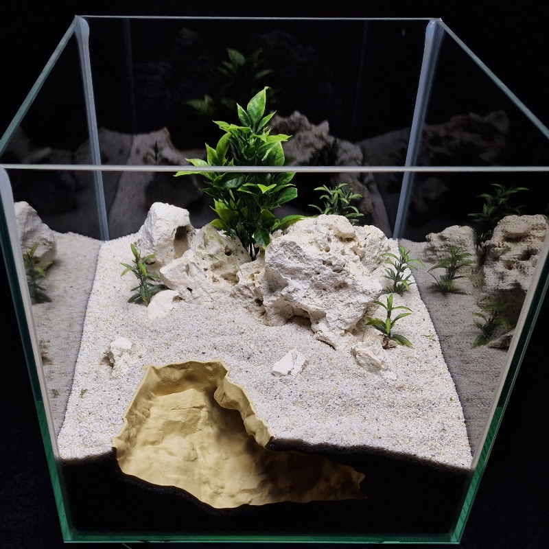 Tempat Persembunyian Hewan Pel - Aquarium Fish Hide ulasan dan harga