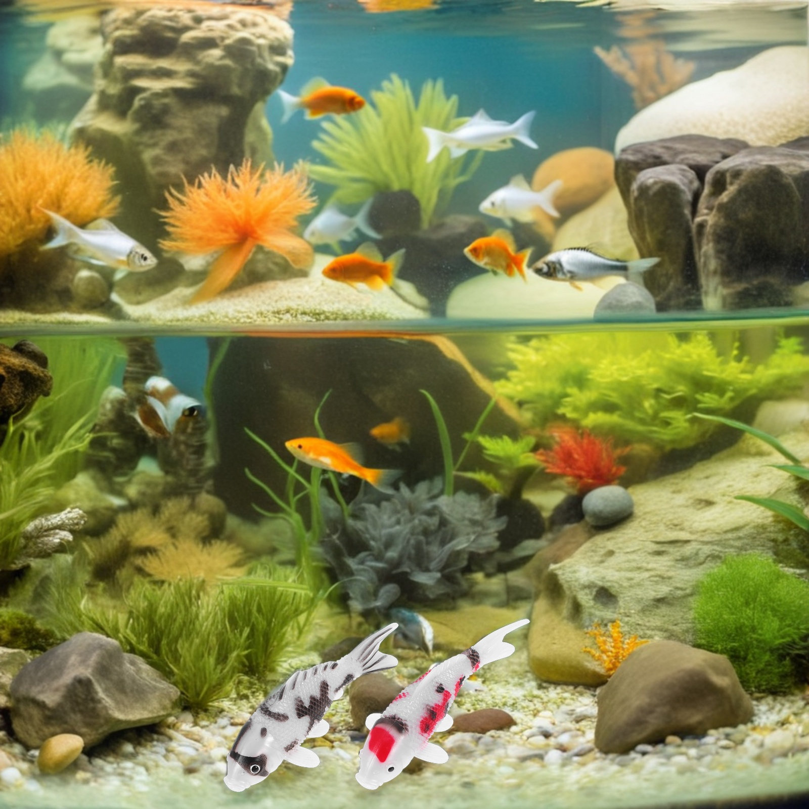 5 Buah Dekorasi Akuarium Ikan  - Aquarium Fish Koi ulasan dan harga