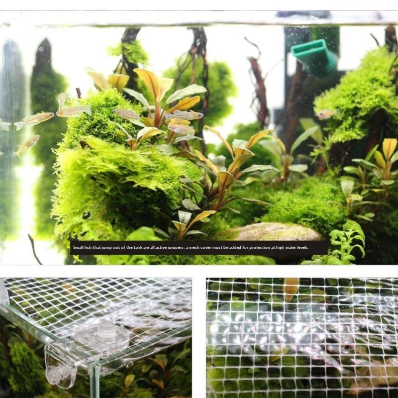 【BA】 1 Buah Jaring Tangki Ikan - Aquarium Fish Jumping ulasan dan harga