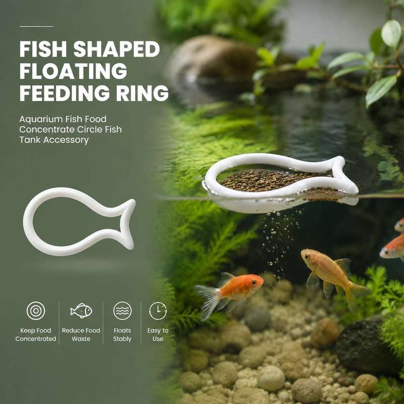 Cincin Makanan Ikan Berbentuk  - Aquarium Fish Medicine ulasan dan harga