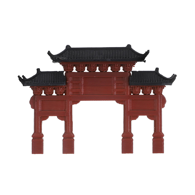 Patung Gerbang Mini Model Bang - Aquarium Fish Japanese ulasan dan harga
