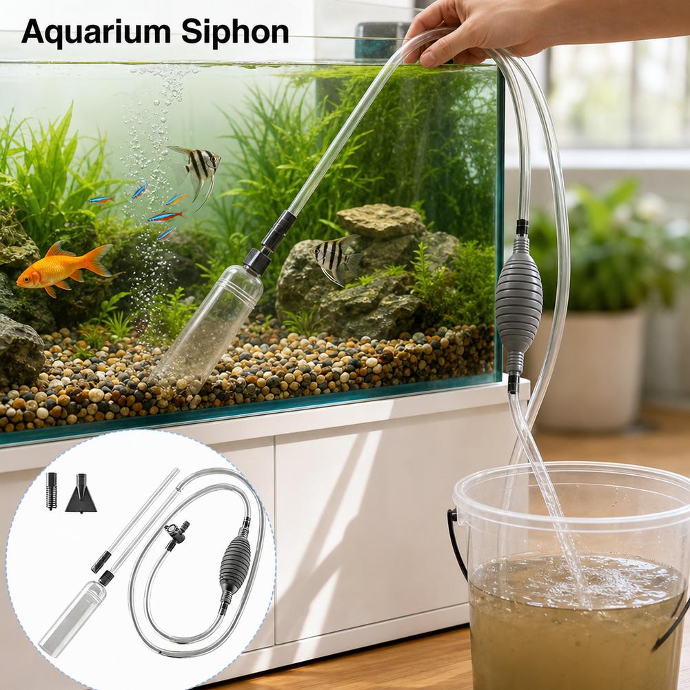 Alat Pengganti Air Akuarium Ma - Cleaner Fish Aquarium ulasan dan harga