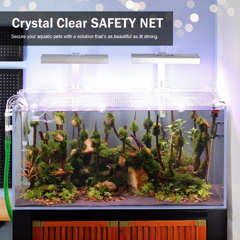 1 Buah Jaring Tangki Ikan Anti - Aquarium Fish Jumping ulasan dan harga