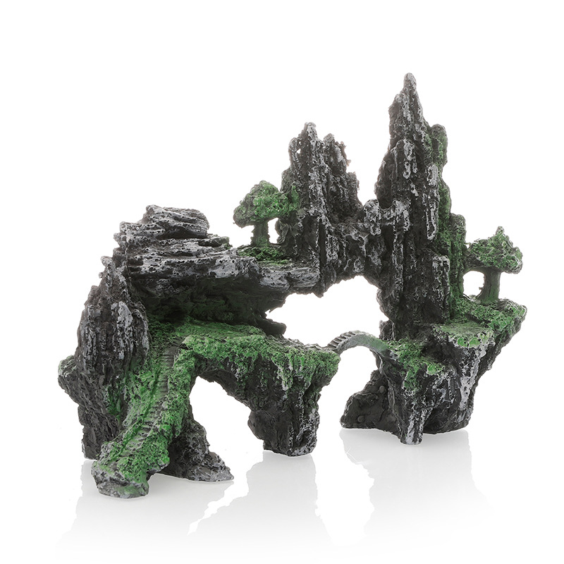 Ornamen kerajinan rumah kreati - Aquarium Fish Bridge ulasan dan harga