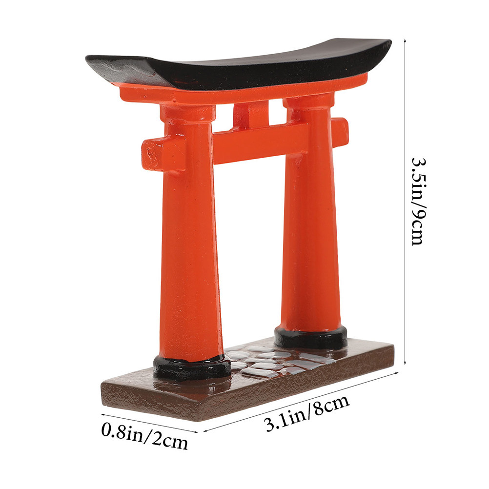 2 buah Miniatur Gerbang Torii  - Aquarium Fish Japanese ulasan dan harga