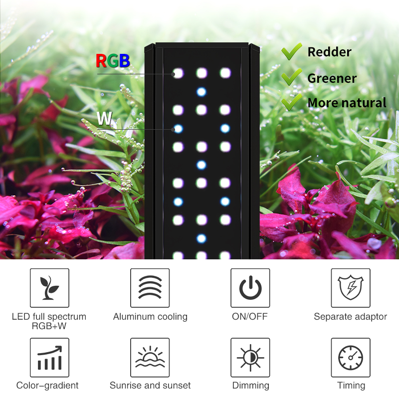Lampu LED Akuarium V300SE Harg - Aquarium Fish And Price ulasan dan harga