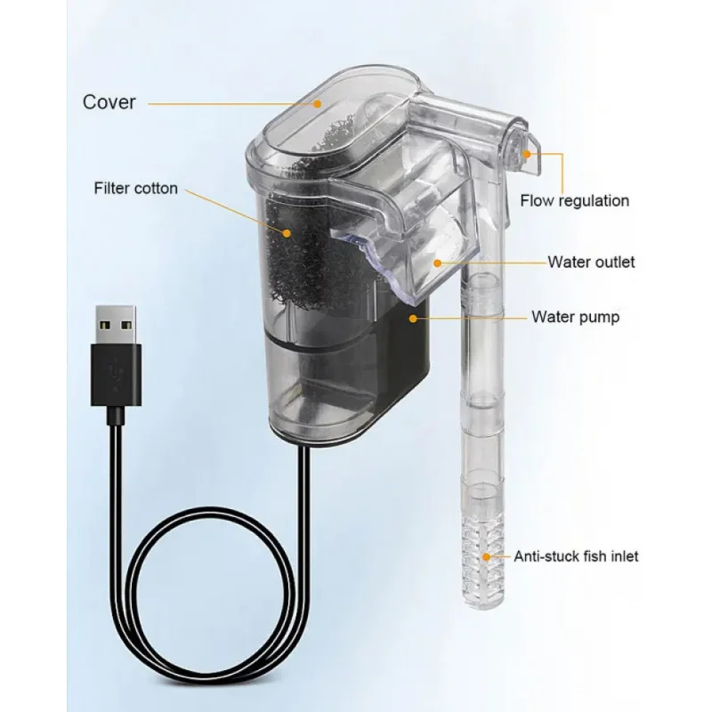 Filter Gantung Dinding Untuk A - Aquarium Fish Background ulasan dan harga