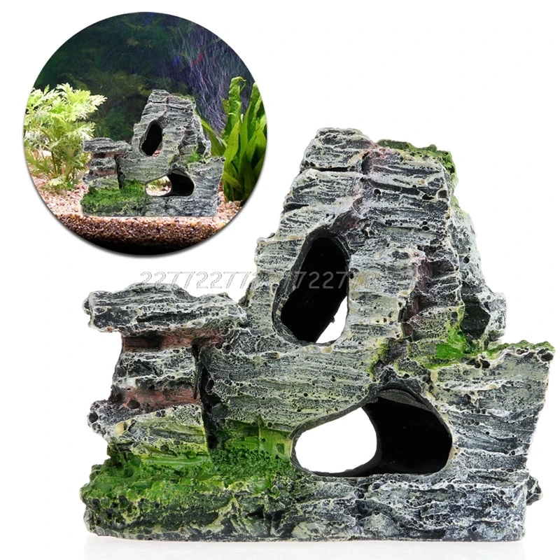Dekorasi Ornamen Tangki Ikan J - Aquarium Fish Bridge ulasan dan harga