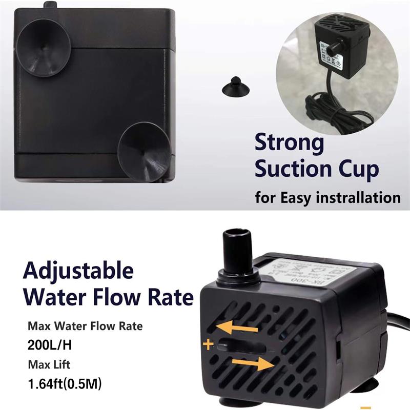 Pompa air tangki ikan Mini, po - Cleaner Fish Aquarium ulasan dan harga