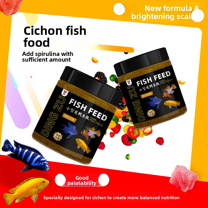 DINGZU Formula Makanan Ikan Ci - Aquarium Fish Medicine ulasan dan harga