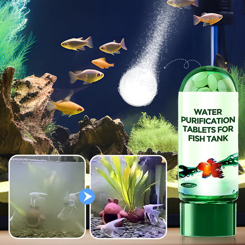 Tablet Pemurni Air Akuarium Ra - Aquarium Fish Medicine ulasan dan harga