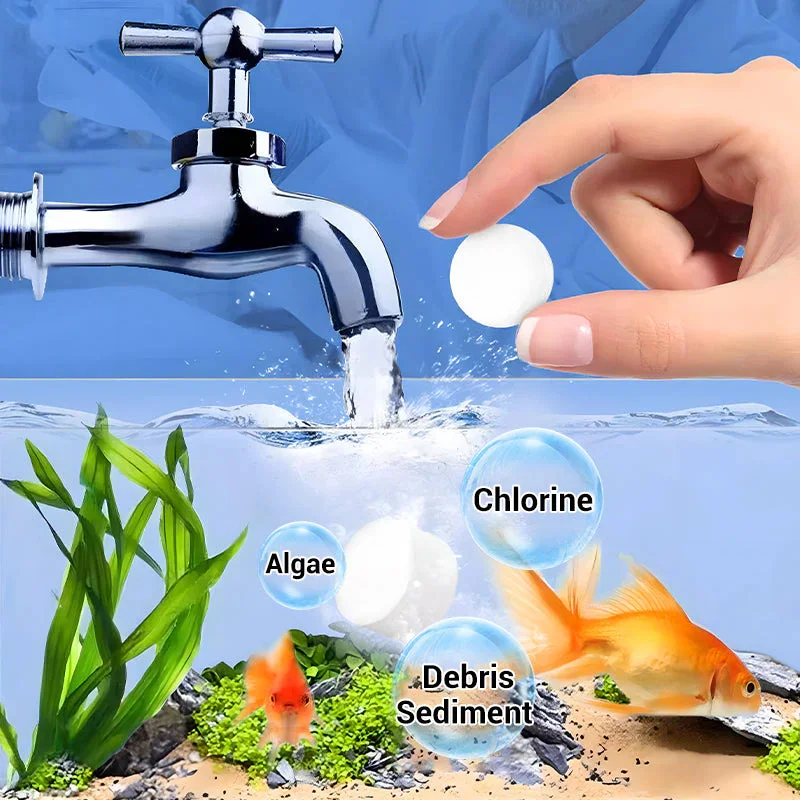 Tablet Pemurni Air Akuarium Ra - Aquarium Fish Medicine ulasan dan harga