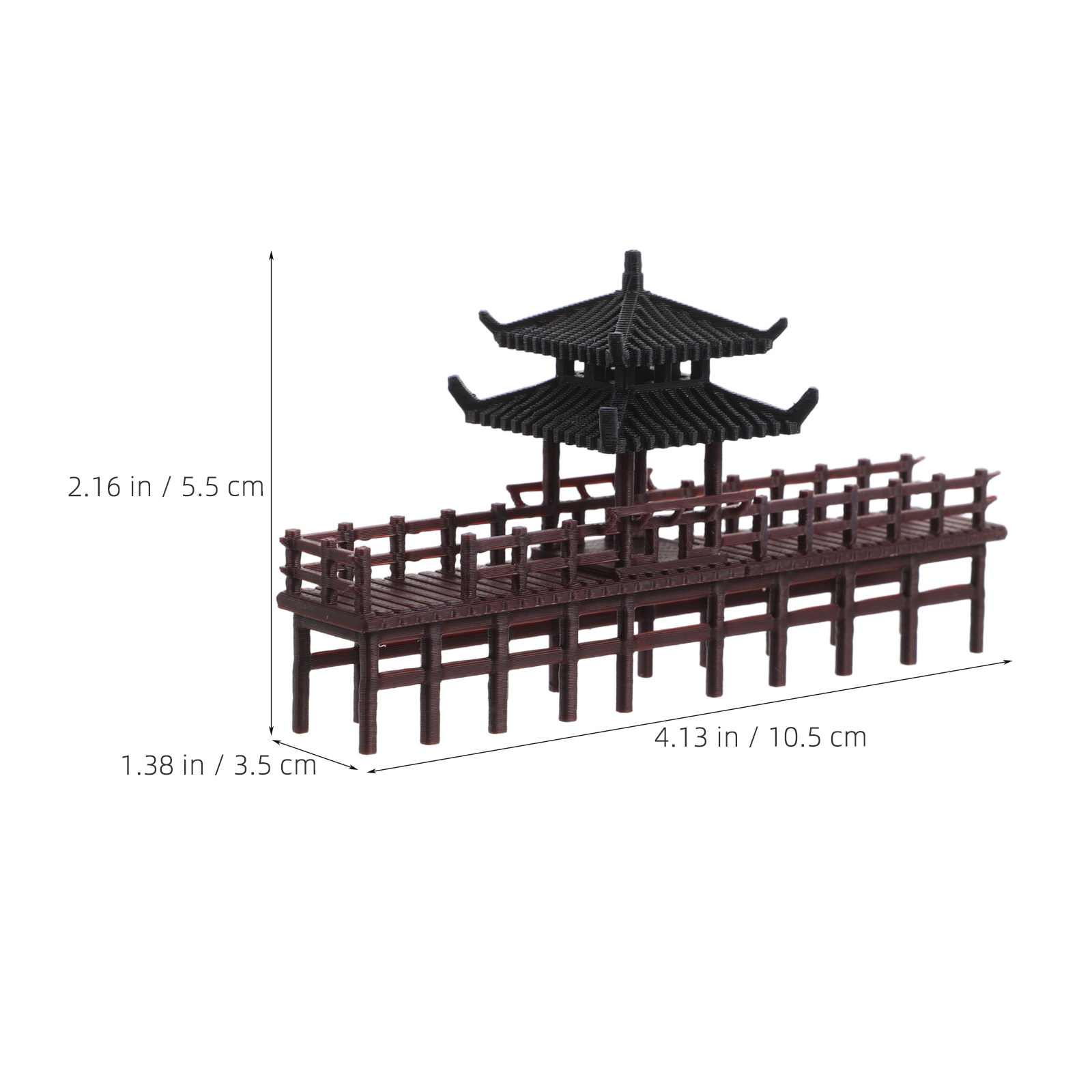 Ornamen Dekoratif Jembatan Pav - Aquarium Fish Bridge ulasan dan harga