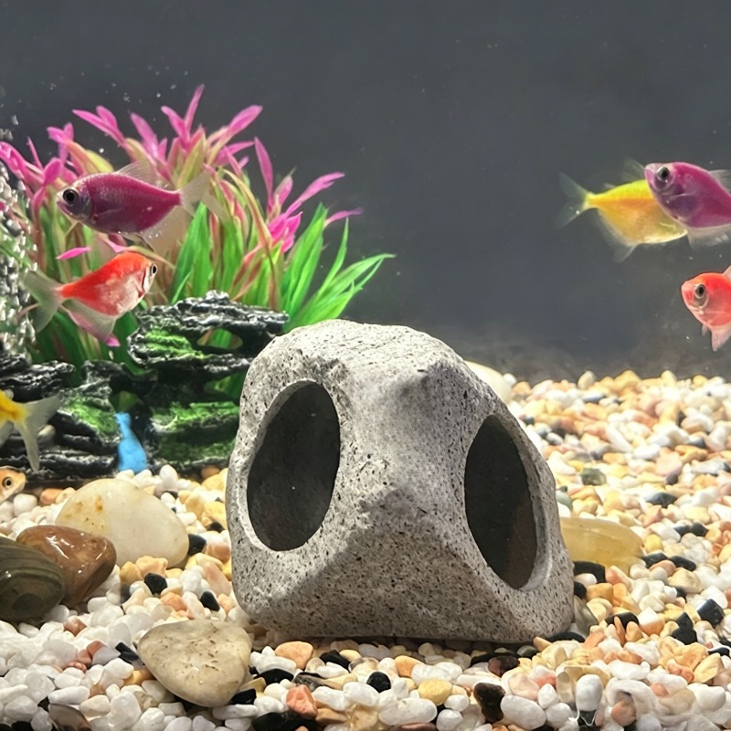 Gua Batu Akuarium, Dekorasi Ke - Aquarium Fish Hide ulasan dan harga